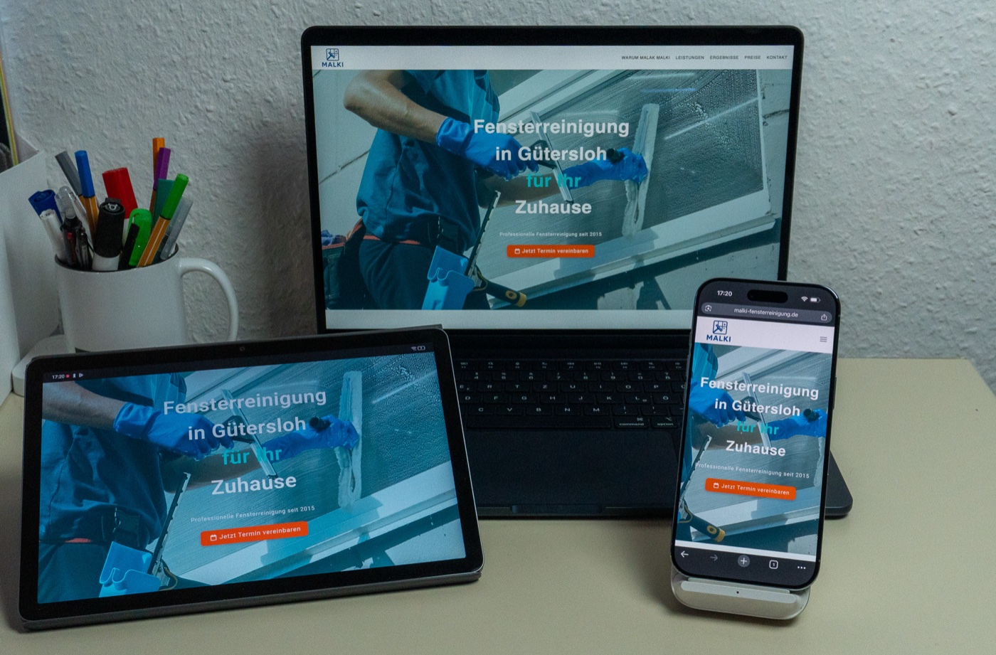 Website-Projekt Malak Malki