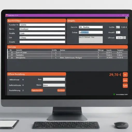 Individuelle Software Order Mate